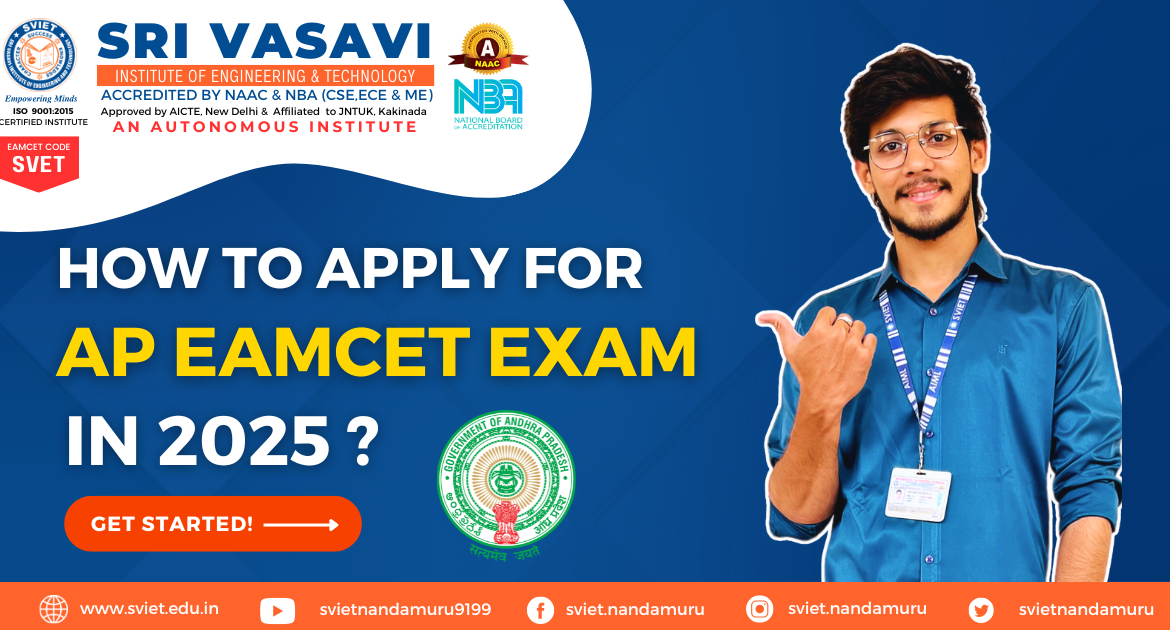 How to Apply for EAMCET Exam in Andhra Pradesh in 2025